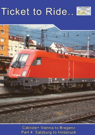 Ticket to Ride No. 75: OBB EC Cabride+ Vienna to Bregenz Part 4 - Salzburg to Innsbruck