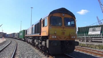 Cab Ride GBRF173: Southampton Western Docks to Ditton near Runcorn in 2023 Part 1 - Southampton to Didcot