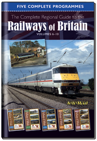 The Complete Regional Guide to the Railways of Britain in the 1990s Boxed Set No.2 - Volumes 6 to 10