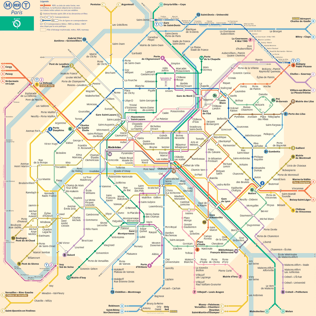 Metro  Lines 5 & 6 (Paris)